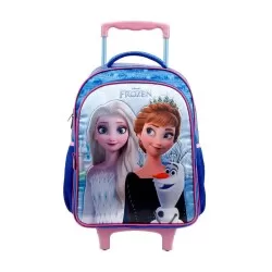 Mochila com rodinha Frozen N14 40x28cm