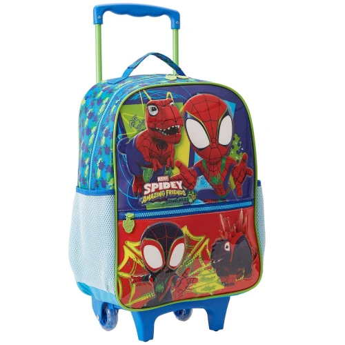 Mochila com rodinha Spidey x2 Marvel nº14 40x28cm Xeryus