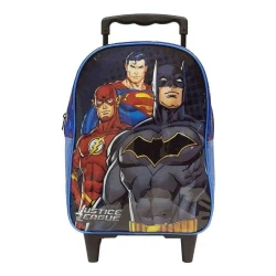 Mochila com rodinha liga da justiça 16