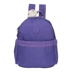 Mochila feminina Trendy lilás 36x32cm