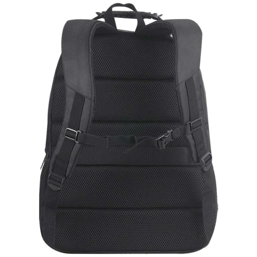 Mochila para notebook sintética Cross preta 48cm Clio Style