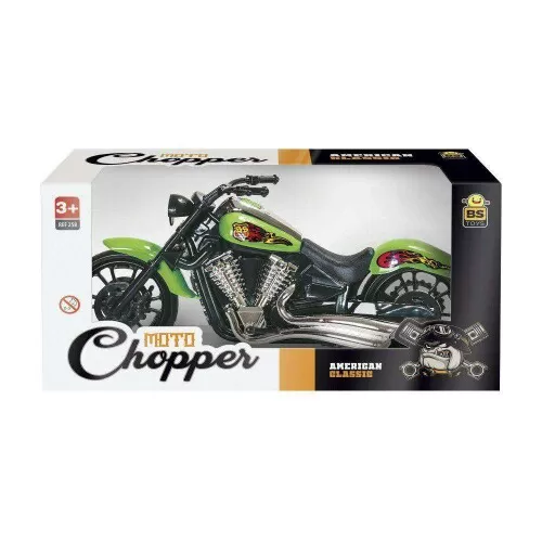 Moto plástica 32cm Chopper soritda Bs Toys