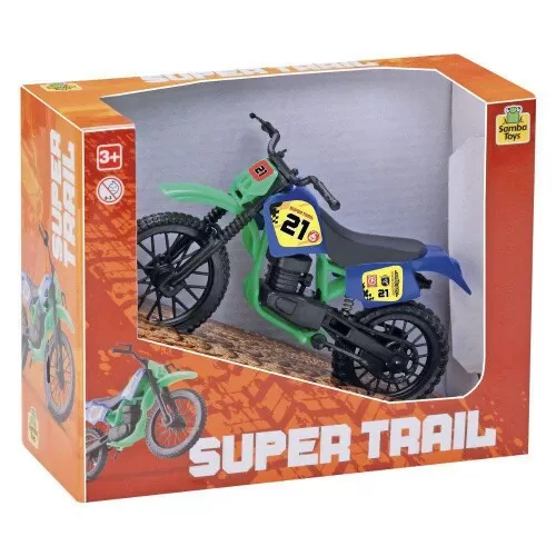 Moto plástica Cross Super Trail Samba Toys