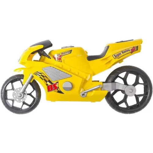 Moto plástica super 360 40cm Bs Toys