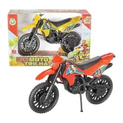 Moto plástica trilha 22cm Extreme Bs Toys