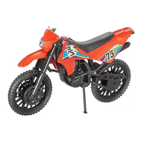 Moto plástica trilha 22cm Extreme Bs Toys