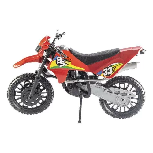 Moto plástica trilha 26cm Cross sortida Bs Toys