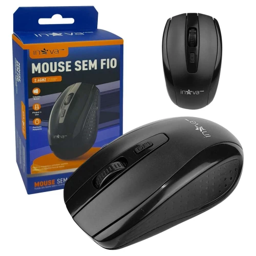 Mouse óptico sem fio M20100 Inova