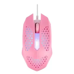 Mouse óptico usb geek pro rosa Maxprint