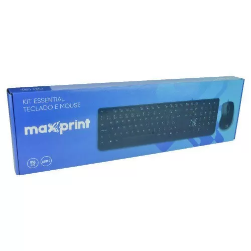 Mouse + teclado usb 2.0 kit essential Maxprint