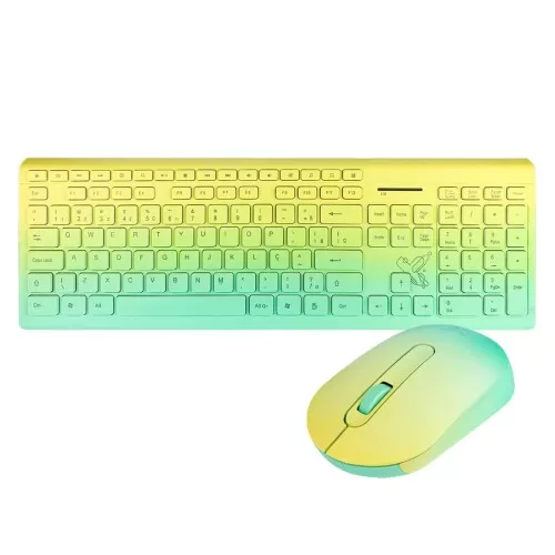 Mouse + teclado usb kit delux pro sem fio Maxprint