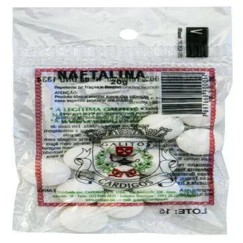 Naftalina com 12 pacotes de 20g Cardigos