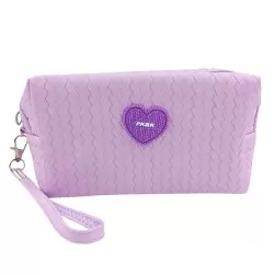 Necessaire com 1 zíper feminina emborrachada HN73909 Interponte