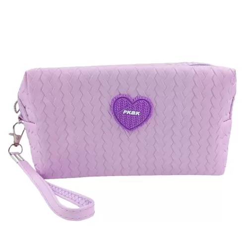 Necessaire com 1 zíper feminina emborrachada HN73909 Interponte