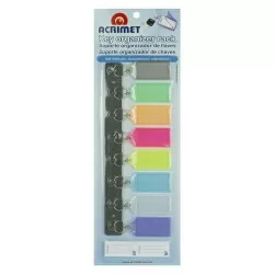 Organizador de chaves suporte/chaveiro/papel com 08 unidades Acrimet