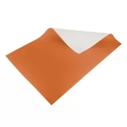 Papel camurça laranja 40x60cm blister Vmp