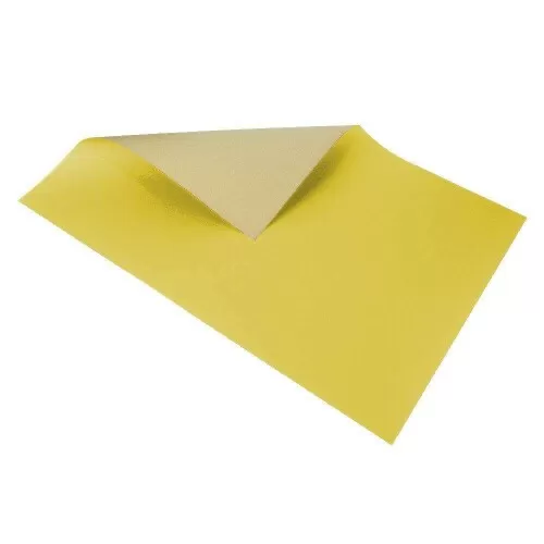 Papel cartão fosco amarelo 48x66cm blister Vmp