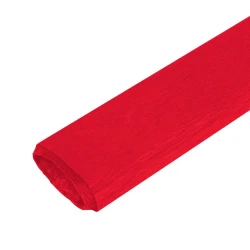 Papel crepom liso vermelho 48cmx02mt Reipel