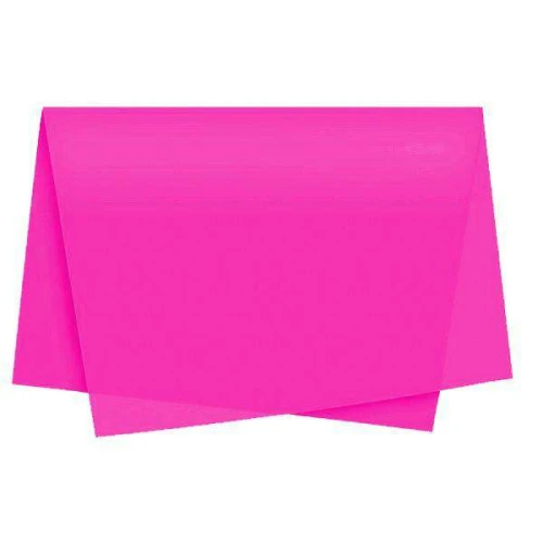 Papel seda lisa com 100 unidades 48x60cm pink Reipel