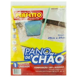 Pano de chão perlimpo multiuso 49x59cm Perfetto