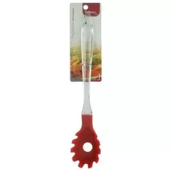 Pegador de massas silicone vermelho 34cm Wellmix