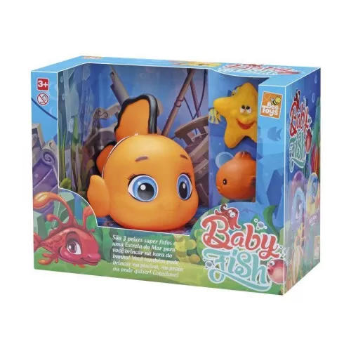 Peixinho Baby Fish de borracha Bee Toys