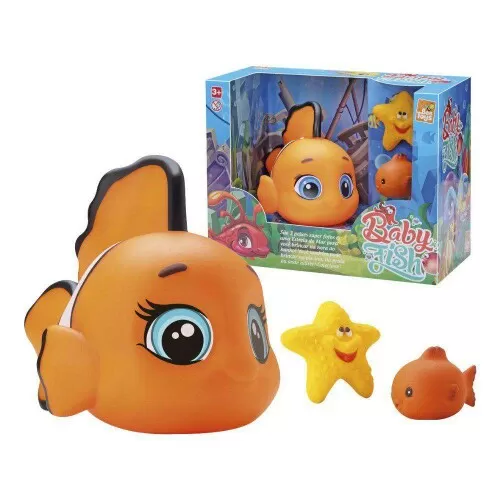 Peixinho Baby Fish de borracha Bee Toys