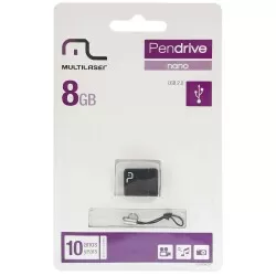 Pen drive 8GB Nano PD053 Multilaser