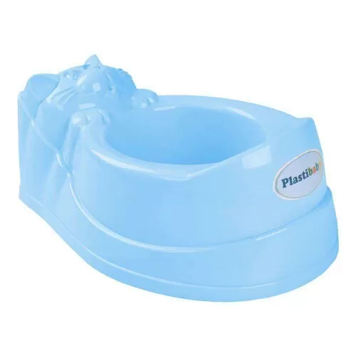 Peniquinho gatinho Baby azul perolado Plastibrasil