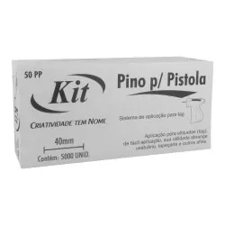 Pino fix pin 40mm com 5000 unidades Kit