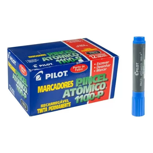 Pincel atômico recarregável azul Pilot