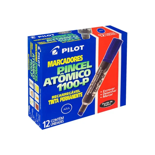 Pincel atômico recarregável azul Pilot