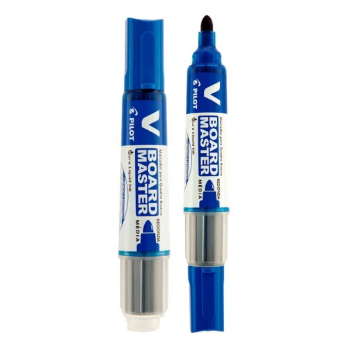 Pincel para quadro branco líquido 5,5ml azul recarregável Pilot