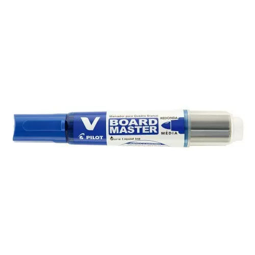 Pincel para quadro branco líquido 5,5ml azul recarregável Pilot