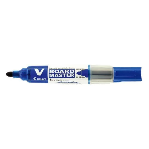 Pincel para quadro branco líquido 5,5ml azul recarregável Pilot