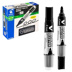 Pincel para quadro branco líquido 5,5ml preto recarregável Pilot