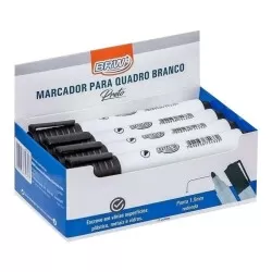 Pincel para quadro branco preto Brw CA3002