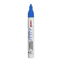 Pincel permanente industrial uni paint marker PX20 azul Mitsubichi