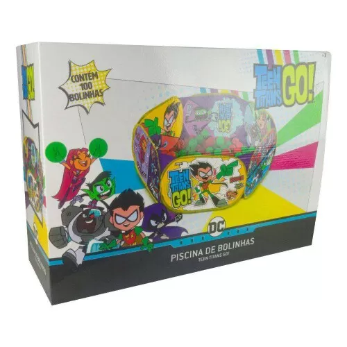 Piscina de bolinhas DC Teens Titans Go 37x80x94cm Zippy Toys