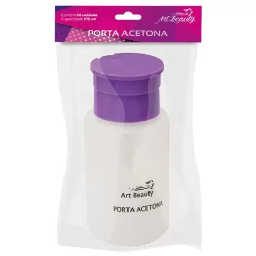 Porta acetona 175ml Art Beauty Zein