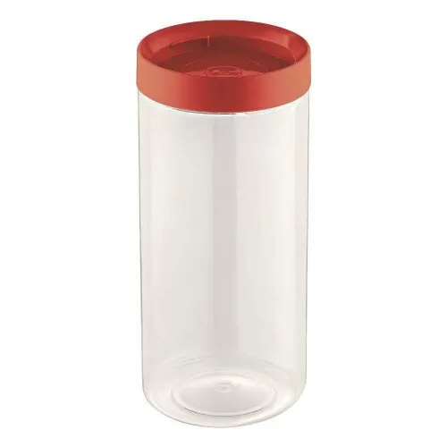 Pote plástico multiuso conecta 1200ml vermelho Uz. Utilidades