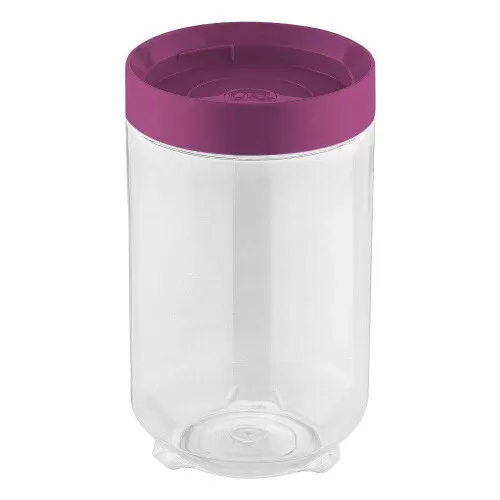 Pote plástico multiuso conecta 900ml magenta Uz. Utilidades