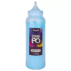 Pó colorido spirra azul chá revelação bisnaga 350g Popper