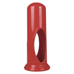 Porta canudo plástico vermelho