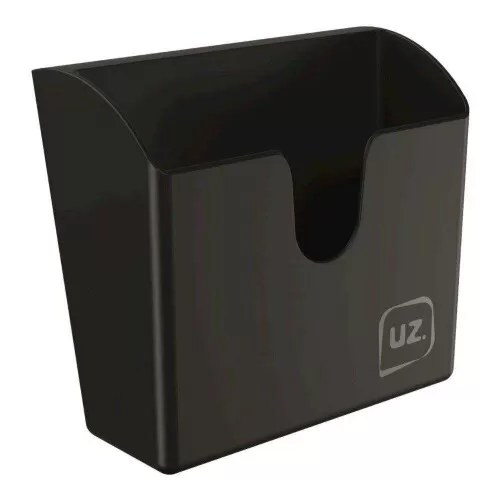 Porta guardanapo plástico slim preto Uz Utilidades