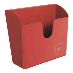 Porta guardanapo plástico slim vermelho Uz Utilidades