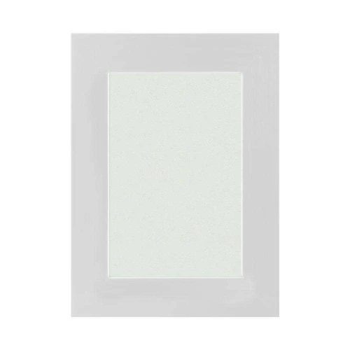 Porta retrato 13x18 madeira luxo vidro branco