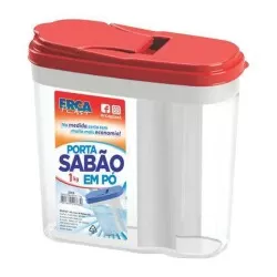 Porta sabão em pó 1kg sortidos Ercaplast