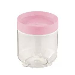 Pote plástico multiuso conecta 600ml rosa Uz. Utilidades