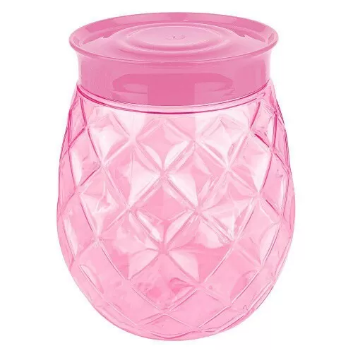 Pote plástico multiuso cristal 1500ml translucido sortido Igaratiba